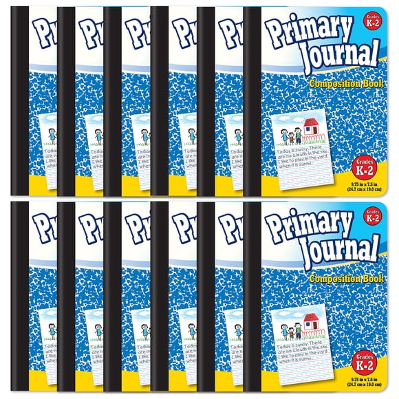 Libro de composición Better Office Products Primary Journal, 100 hojas