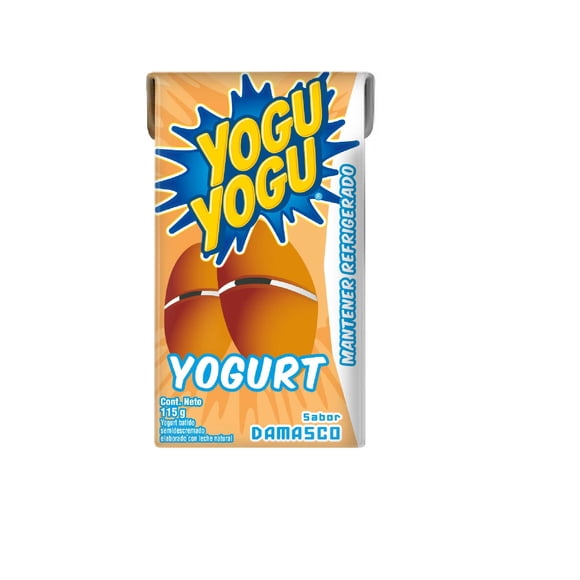 Yogurt yogu yogu damasco, 115 ml