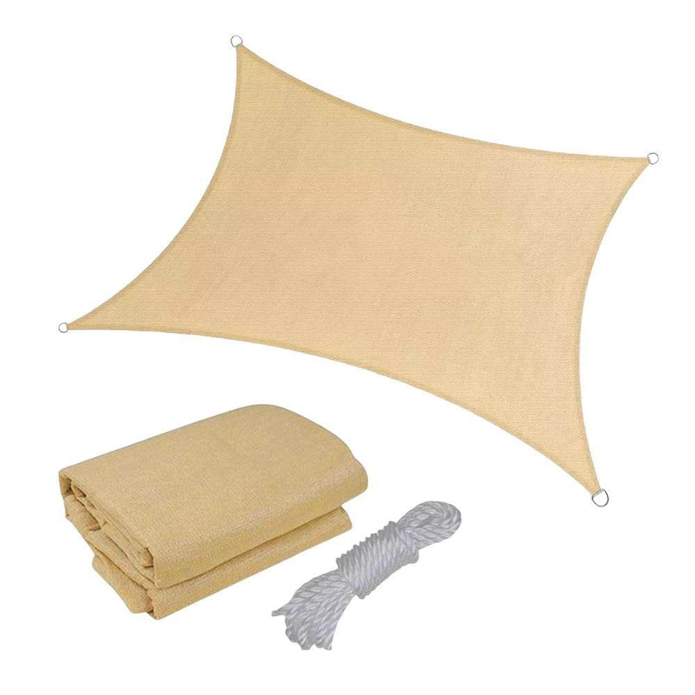 N-ofertas - Toldo Vela Sombra Rectangular 2x3 Metros Filtro Uv