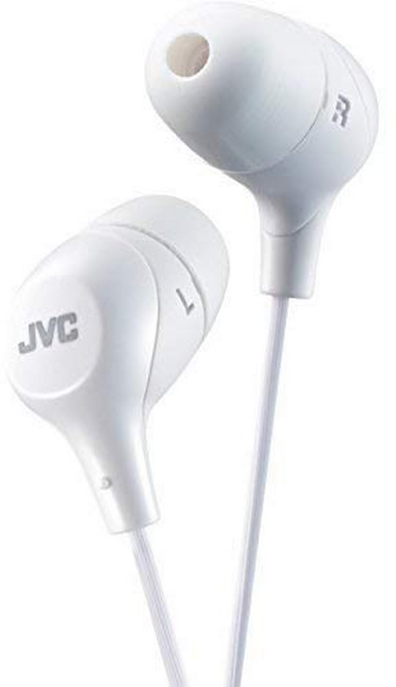 Auricular Jvc Marshmallow Memory Foam Hafx38W - Blanco