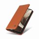 thumbnail image 4 of Funda Billetera de Cuero para Motorola Edge 50 5G con Tarjetero y Soporte - Tapa Magnética Marrón, 4 of 6