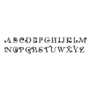 Rienda Libre Graphics - Decomural Alphabet Childrens Nursery Ws-15320