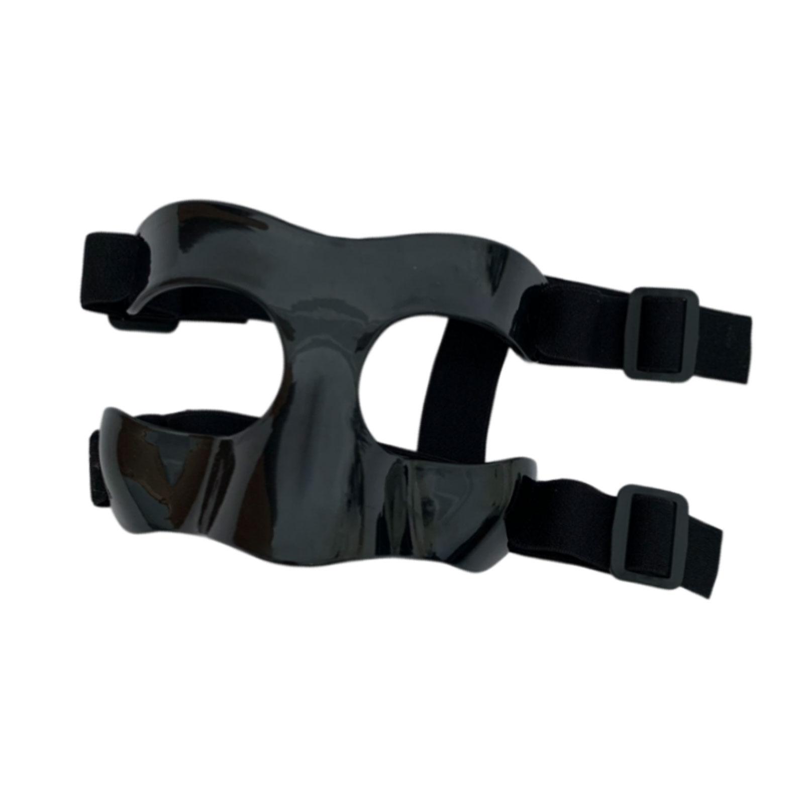Magideal - Protector De Nariz Para Nariz Rota, Máscara Facial, Protección Facial, Escudos Faciales, Protector Facial Para Gimnasio, Ejercicio, Entrenamiento Atlé Medio Marco