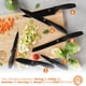 thumbnail image 2 of Juego de cuchillos MasterChef con bloque + 6 cuchillos de cocina negros, 2 of 7