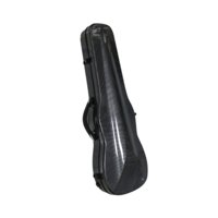 Magideal - Estuche De Violín De Tamaño Completo 4/4, Mochila De Violín De Carcasa Dura Portátil, Estuche De Violín Duro Profesional Ligero Para Viajes Al Aire Li Cuadrícula Negra