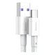 thumbnail image 2 of Cable USB-A a USB-C 100W Carga Rápida 2 m Superior (Blanco) - Baseus, 2 of 5