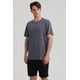 thumbnail image 4 of Polera Hombre Long Fit Básica Gris Oscuro, 4 of 6