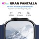 thumbnail image 4 of Smartwatch Reloj Inteligente Bt Kbod x90 Ultra Ip67 Dorado Con Correa Naranja, 4 of 8