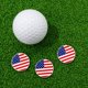 thumbnail image 4 of Marcador de Golf FINGER TEN con Clip para Sombrero Bandera Americana / Solo, 4 of 6