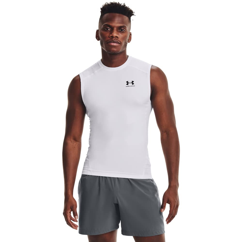 Camiseta Sin Mangas De Compresión Under Armour Heatgear Para Hombre