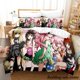 thumbnail image 1 of To Love Ru Bedding Set Bed Set Adult Kid Bedroom Duvetcover Setsparure de lit Bed, 1 of 5