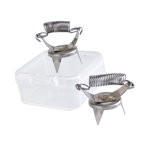 Magideal - 2 Pinzas Para Esmaltado De Arcilla Cerámica, Pinzas Para Colorear Esmaltado Para Proyectos De Arte, Pinzas Para Esmaltado Fáciles De Limpiar Para Sume