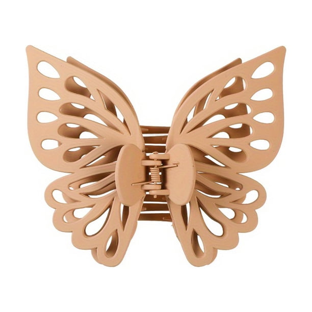 Butterfly Hair Claw Clips, Women Oversize Hair Claws, Hollow Butterfly Hairpin Hair Clips Barrettes For Women Girl Party Hair Accessories 1pc