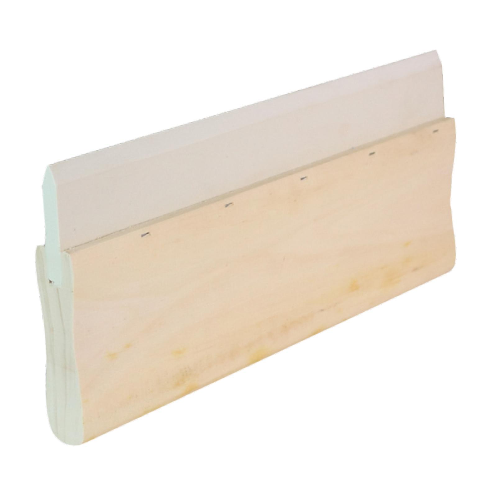 Magideal - Hojas De Pintura Con Mango De Madera, Escobilla De Goma Para Serigrafía, Fácil De Usar, Estable, Versátil, Práctica, Herramienta De Serigrafía, Hoja D 25Cm