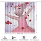 thumbnail image 2 of Juego de Cortina de Ducha Desmarcar Angelina Ballerina 4 Piezas, 2 of 6