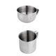 thumbnail image 4 of Taza que acampa portátil de la taza de la leche del café del ni?o del acero inoxidable 2pcs con la manija, 4 of 5