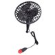 thumbnail image 4 of Portátil 12V 4 "Mini Vehículo Ventilador de refrigeración por aire Ventosa Ventilador USB de adsorción, 4 of 5