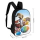 thumbnail image 2 of Hop-theme Backpack, Campus style schoolbag Bookbag with Adjustable Shoulder Straps And Large Zip Compartment, Unisex Travel Bags., 2 of 6