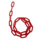thumbnail image 2 of Columpio De Columpio De Cadena De Columpio De Hierro Recubierto De Plástico Suave Duradero Accs 1.2M Rojo, 2 of 3