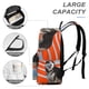 thumbnail image 4 of Husky Siberiano-theme Backpack, Campus style schoolbag Bookbag with Adjustable Shoulder Straps And Large Zip Compartment, Unisex Travel Bags.42x30x15cm, 4 of 6