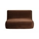 thumbnail image 1 of Sofa Komodo 2c Felpa Chocolate, 1 of 4
