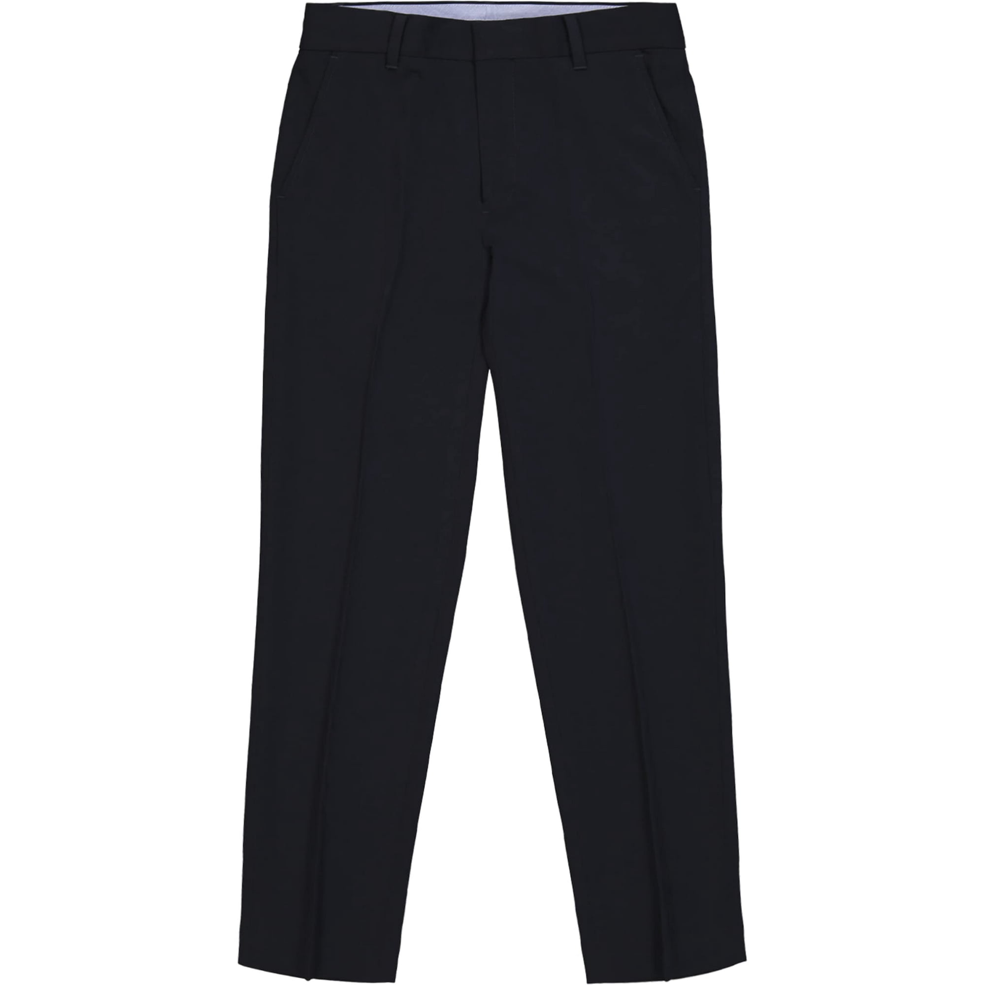 Pantalón De Vestir Tommy Hilfiger Para Niños, Pierna Recta, Azul Marino, 16 Husky