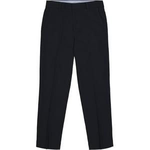 Pantalones Tommy Hilfiger Para Niños Con La Parte Delantera Plana, Talla 14, Azul Marino