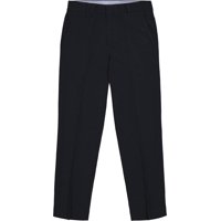 Pantalones Tommy Hilfiger Para Niños Con La Parte Delantera Plana, Talla 4, Azul Marino