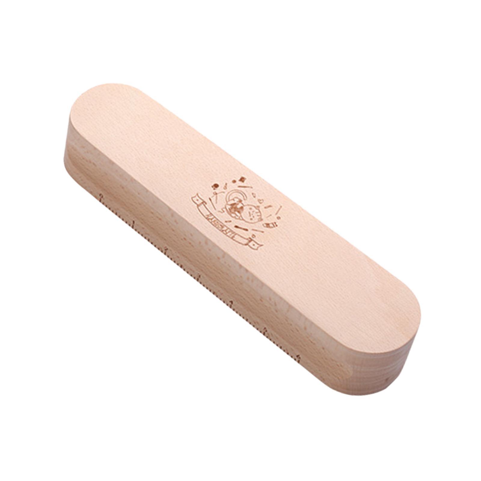 Magideal - Herramienta De Aplanamiento De Costuras De Sastres De Madera Dura, Herramienta De Madera, Agarre Cómodo Portátil, Claqueta De Madera Para Acolchar, 9, Estilo A