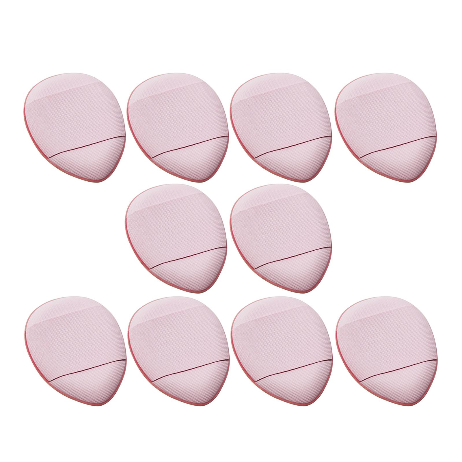 Ioensy - 12X Cojín De Aire De Maquillaje En Forma De Gota De Agua Para Corrector De Base Rosa