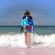 thumbnail image 2 of BT21 Toalla de playa de secado rápido con diseño temático, regalo para mujeres y niñas, ideal para cumpleaños, fans, amantes de la música, uso en la playa o al aire libre, 78 × 160 cm, 2 of 6