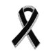 thumbnail image 2 of Broche Con Lazo Funerario, Accesorio De Vestimenta Para Eventos Funerarios Y Luto, Día Del Recuerdo, 2 of 5