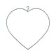 thumbnail image 5 of Decoración del día de San Valentín Marco de corona de alambre en forma de corazón Decoración del hogar Anillo de metal Círculo de hierro para jardín C, 5 of 5