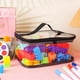 thumbnail image 2 of 4 paquetes Bolsas de almacenamiento de juguete transparentes, organizador de juguete impermeable de PVC con bolsas reutilizables con cremallera para bloques de construcción, juego de mesa, r, 2 of 3