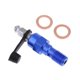 thumbnail image 4 of Universal M10 Single Banjo Banjo Hilo Brodeador Peque Washers 1.25mm Azul, 4 of 5