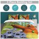 thumbnail image 5 of Grizzy And The Lemmings 3-Piece Bedding Set Soft Warm And Comfortable Soft Bed Set for Bedroom, 5 of 5
