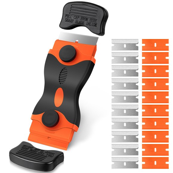 Raspador Razor Ainiv 2 en 1 de 11 cm con cuchillas de metal y plástico