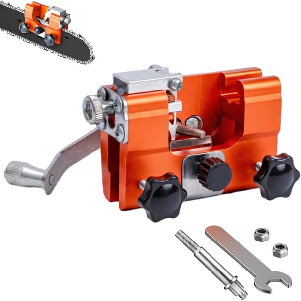 Afilador cadenas motosierra manivela fresas esmeril apto mayoría cadenas