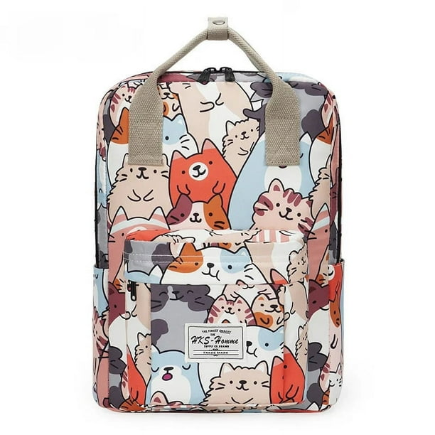 Fashion New Women Canvas Fashion Backpacks Waterproof School Bags for Teenagers Girls Big Cute Laptop Backpack Mochilas