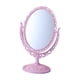 thumbnail image 4 of Espejo De Maquillaje De Escritorio Retro Europeo Para Escritorio De Dormitorio De Encimera Ovalado Rosa, 4 of 5