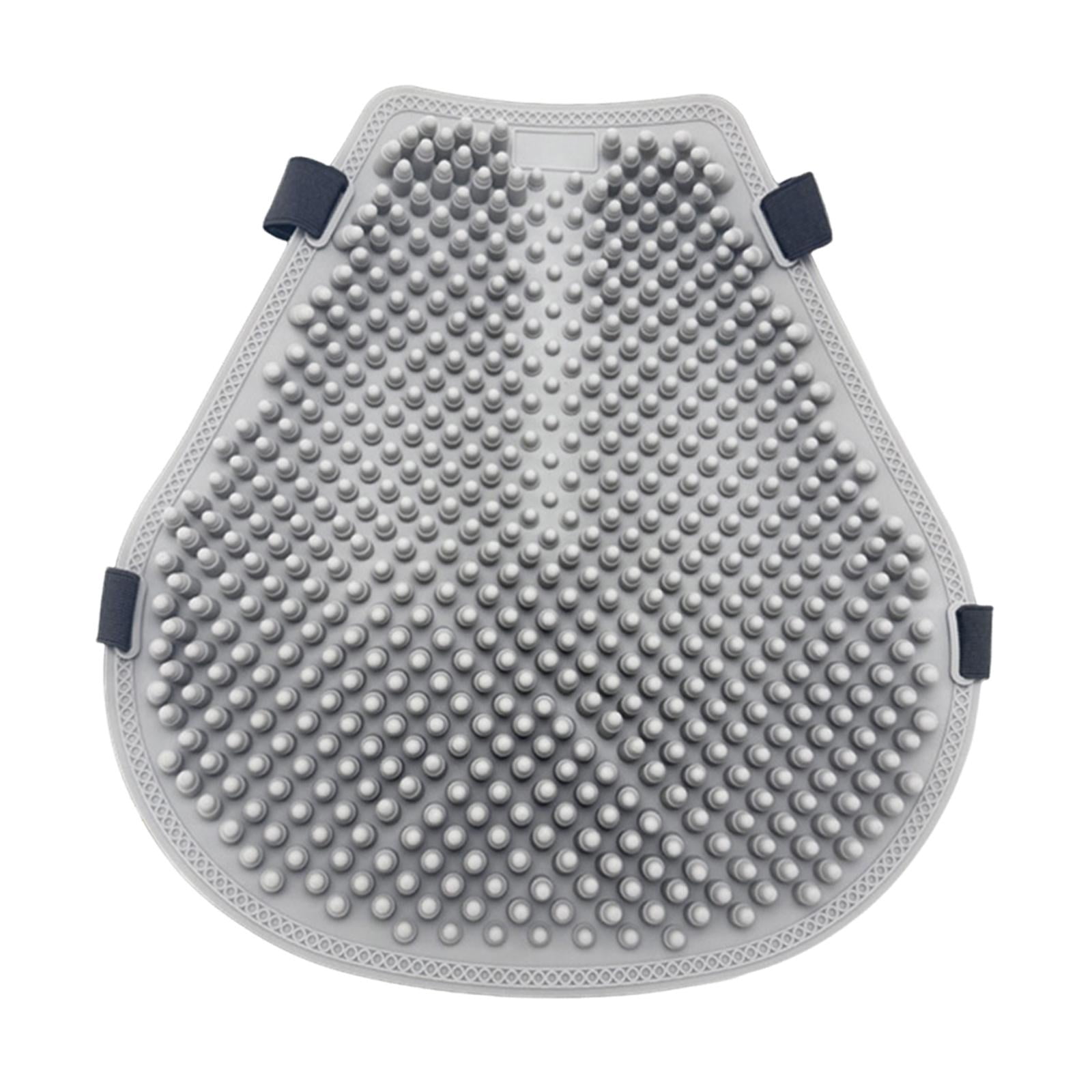 Ioensy - Almohadilla De Silicona Para Asiento De Motocicleta, Cómoda Y Práctica, Para Masajes, A Prueba De Golpes.