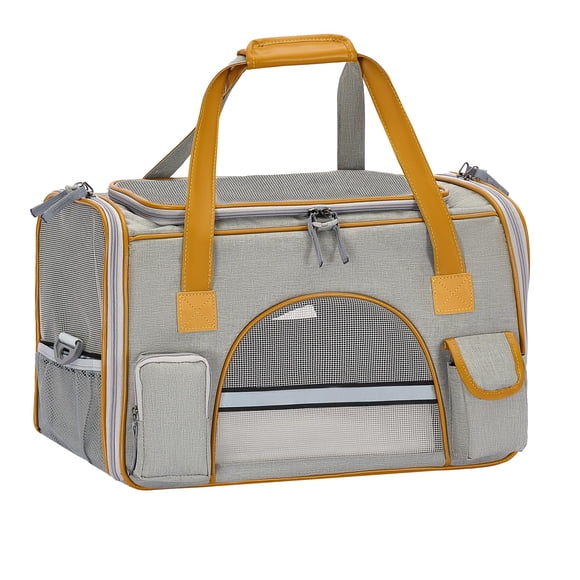 Transportadora para gatos Pesen 46 x 28 x 28 cm, blanda, plegable, 7,5 kg