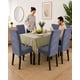 thumbnail image 2 of Juego De 6 Fundas Para Sillas De Comedor Ajustables Texturizadas, 2 of 6
