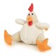 thumbnail image 4 of Juguete de peluche para perros GoDog Checkers Fat Rooster, blanco chirriante, grande, 4 of 9