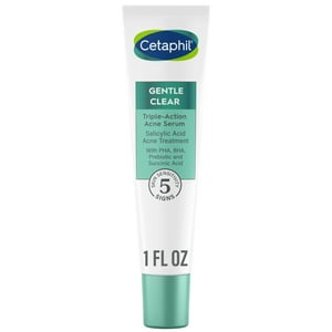 Sérum Cetaphil Gentle Clear De Triple Acción Para El Acné, 30 Ml, Con Ácido Salicílico