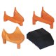 thumbnail image 1 of Tee de tiro estilo fútbol MARTIN SPORTS para zurdo color naranja, 1 of 1