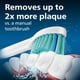 thumbnail image 2 of Cabezales de cepillo de dientes de repuesto Philips Sonicare E-Series 2 HX7022/30, 2 of 3