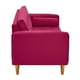 thumbnail image 5 of Sofa Retro 2c Felpa 04 Burdeo, 5 of 6