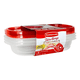 thumbnail image 1 of Contenedor rectangular 950 ml 3u, rojo, 1 of 3