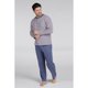 thumbnail image 1 of Pijama Largo Algodón Azul Talla M, 1 of 4
